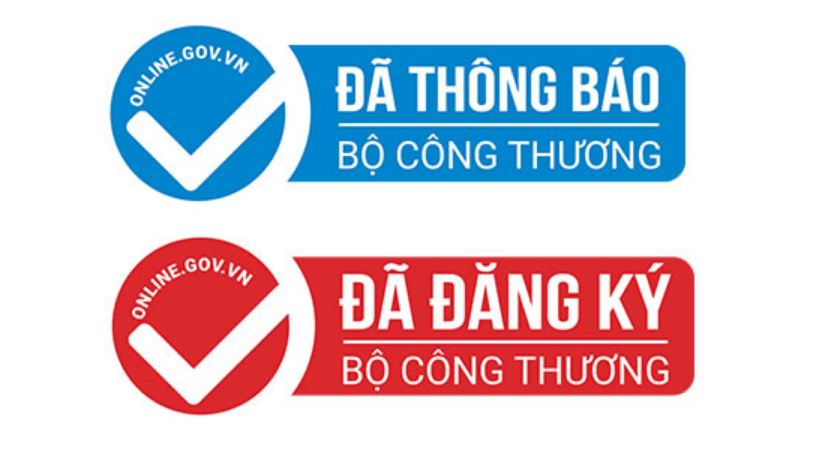 Thông báo/đăng ký website, app với Bộ Công thương